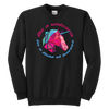 Image of Be a unicorn in a field of horses Youth Crewneck Sweatshirt