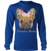 Image of Frenchie Mama French Bulldog Mum Dog Lover Long Sleeve Shirt