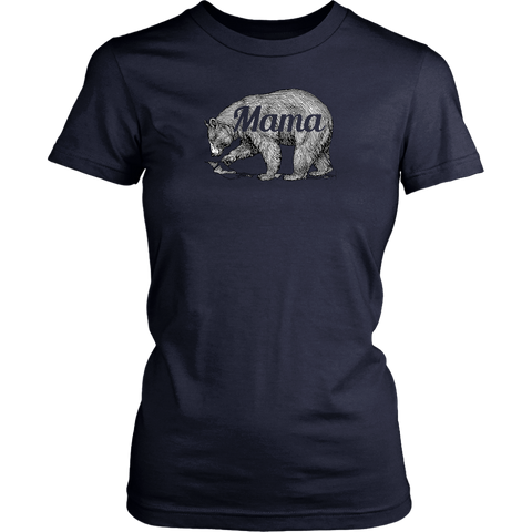 Mama Bear Family District Women Shirt