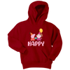 Image of Peppa gives present for little girl Youth Hoodie