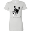 Image of French Bulldog Shirt Frenchie T-Shirt Are You OK Hooman Bella Womens Shirt