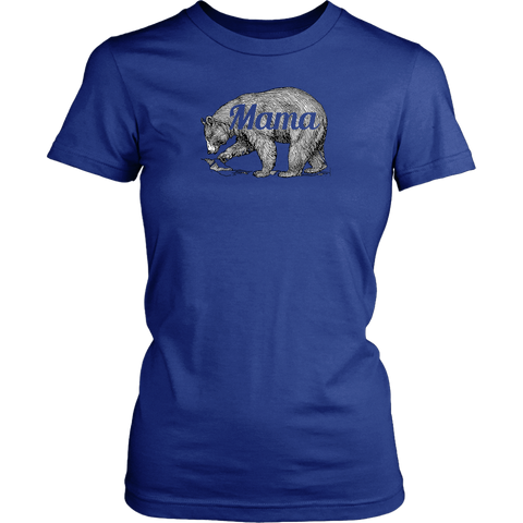 Mama Bear Family District Women Shirt