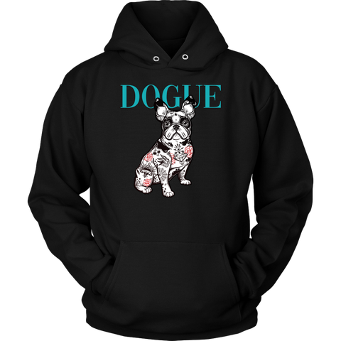 French Bulldog Shirt Frenchie T-Shirt Dog Lover Vogue Unisex Hoodie