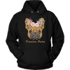 Image of Frenchie Mama French Bulldog Mum Dog Lover Unisex Hoodie