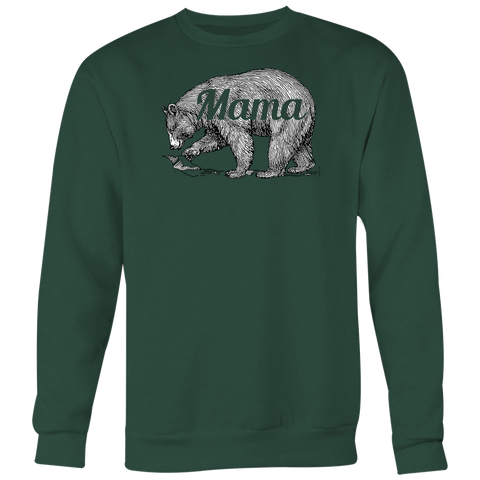 Mama Bear Family Crewneck Sweatshirt