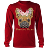 Image of Frenchie Mama French Bulldog Mum Dog Lover Long Sleeve Shirt