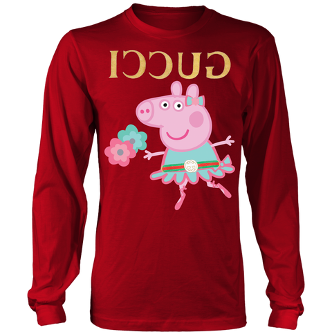 Peppa Funny Shirt Long Sleeve Shirt