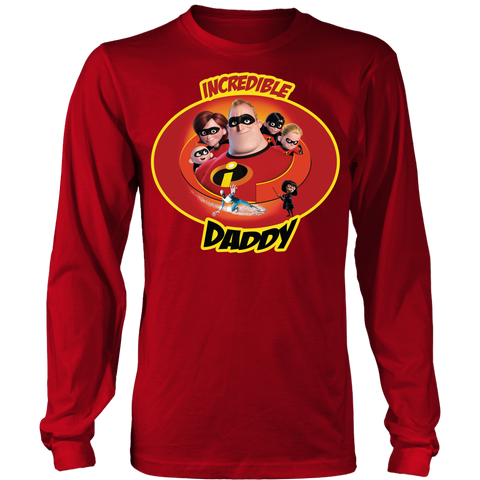 Mr Incredible Daddy Long Sleeve Shirt