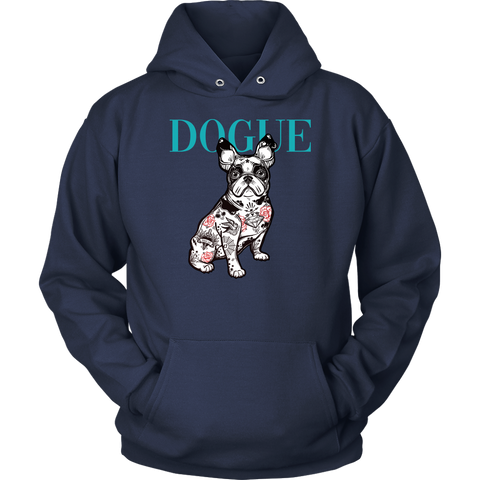 French Bulldog Shirt Frenchie T-Shirt Dog Lover Vogue Unisex Hoodie