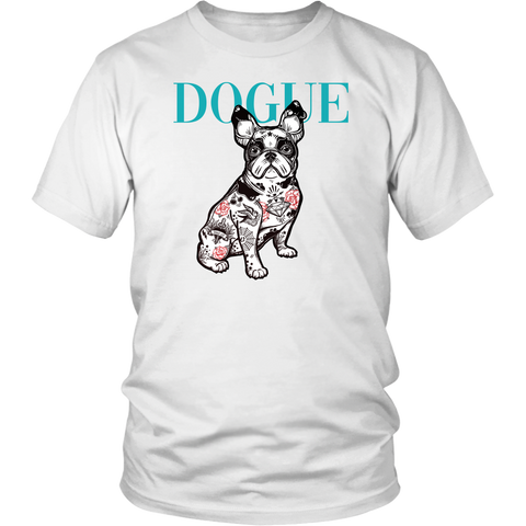 French Bulldog Shirt Frenchie T-Shirt Dog Lover Vogue District Unisex Shirt