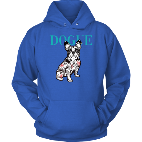 French Bulldog Shirt Frenchie T-Shirt Dog Lover Vogue Unisex Hoodie