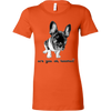 Image of French Bulldog Shirt Frenchie T-Shirt Are You OK Hooman Bella Womens Shirt