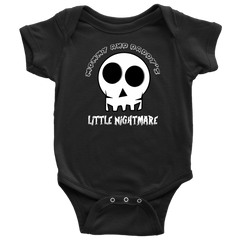 Mommy & Daddys Little Nightmare! Onepiece Bodysuit