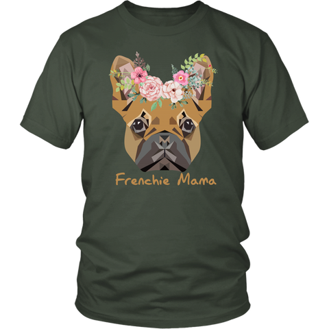 Frenchie Mama French Bulldog Mum Dog Lover District Unisex Shirt