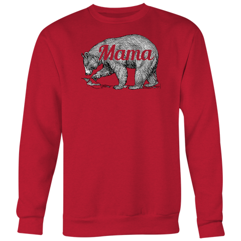 Mama Bear Family Crewneck Sweatshirt