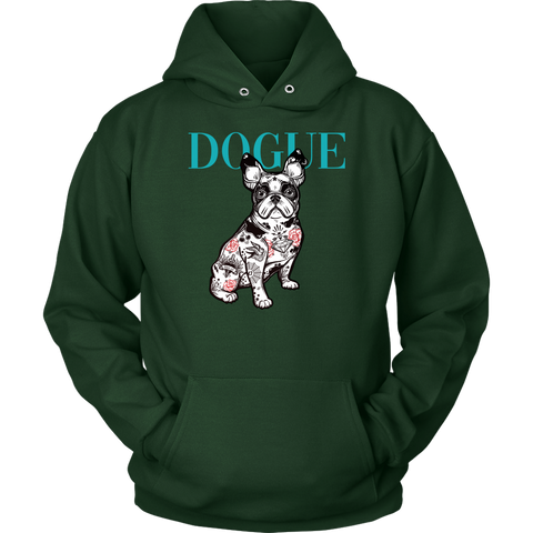 French Bulldog Shirt Frenchie T-Shirt Dog Lover Vogue Unisex Hoodie