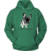 Image of French Bulldog Shirt Frenchie T-Shirt Are You OK Hooman Unisex Hoodie