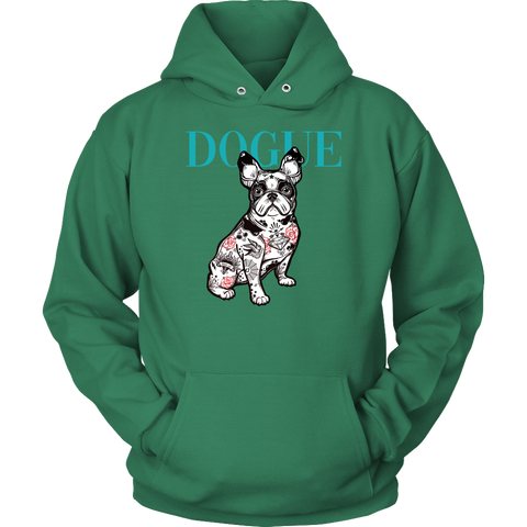 French Bulldog Shirt Frenchie T-Shirt Dog Lover Vogue Unisex Hoodie