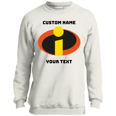 The Incredibles Family Shirts Custom birthday Youth Sweatshirt