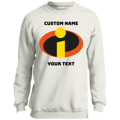 The Incredibles Family Shirts Custom birthday Youth Sweatshirt