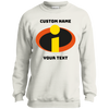 Image of The Incredibles Family Shirts Custom birthday Youth Sweatshirt