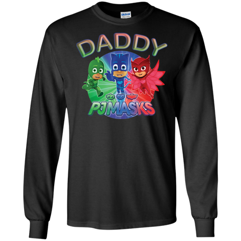 PJ Masks Shirt Daddy LS T-Shirt