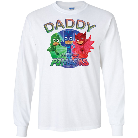 PJ Masks Shirt Daddy LS T-Shirt