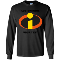 The Incredibles Family Shirts Custom birthday Youth LS T-Shirt