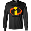 Image of The Incredibles Family Shirts Custom birthday Youth LS T-Shirt