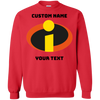 Image of The Incredibles Family Shirts Custom birthday Sweatshirt