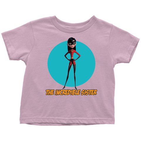 The Incredible Sister Toddler T-Shirt