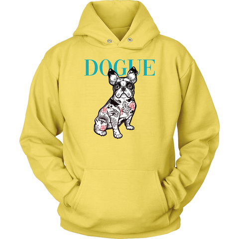 French Bulldog Shirt Frenchie T-Shirt Dog Lover Vogue Unisex Hoodie