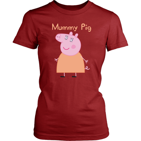 Mummy Pig Womens T-Shirt