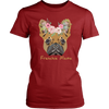 Image of Frenchie Mama French Bulldog Mum Dog Lover District Womens Shirt