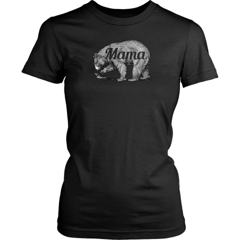 Mama Bear Family District Women Shirt