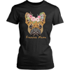 Image of Frenchie Mama French Bulldog Mum Dog Lover District Womens Shirt