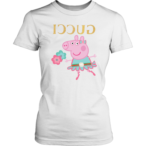 Peppa Funny Shirt District Womens Shirt