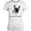 Image of French Bulldog Shirt Frenchie T-Shirt Are You OK Hooman District Womens Shirt