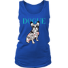 Image of French Bulldog Shirt Frenchie T-Shirt Dog Lover Vogue District Womens Tank