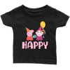 Image of Peppa gives present for little girl Infant T-Shirt