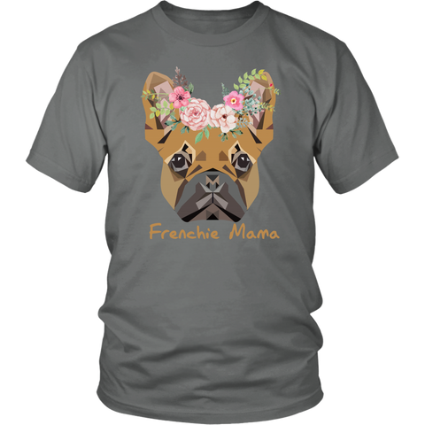 Frenchie Mama French Bulldog Mum Dog Lover District Unisex Shirt