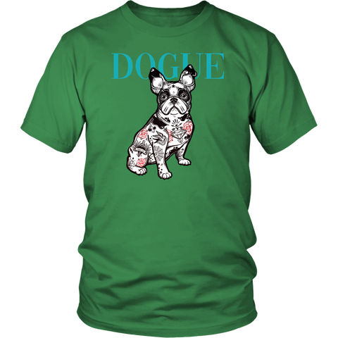 French Bulldog Shirt Frenchie T-Shirt Dog Lover Vogue District Unisex Shirt