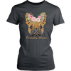 Image of Frenchie Mama French Bulldog Mum Dog Lover District Womens Shirt