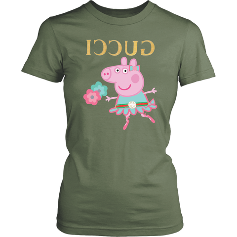 Peppa Funny Shirt District Womens Shirt