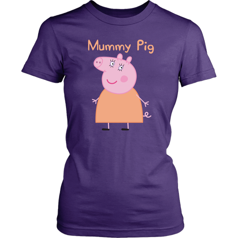 Mummy Pig Womens T-Shirt