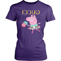 Peppa Funny Shirt District Womens Shirt