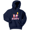 Image of Peppa gives present for little girl Youth Hoodie