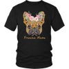 Image of Frenchie Mama French Bulldog Mum Dog Lover District Unisex Shirt