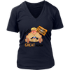 Image of Make Thanksgiving Great Again Womens V-Neck