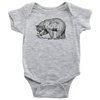 Image of Baby Bear Funny Infant Shirts Cute Newborn Creeper Family Bodysuit